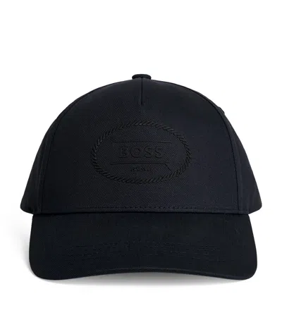Hugo Boss Golf Off-course Baseball Cap In Black