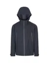Hugo Boss Gore-tex Waterproof Windbreaker Jacket In Black