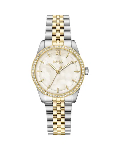 Hugo Boss Graceful Watch, 32mm In White