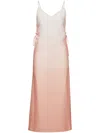 Hugo Boss Kleid Mit Farbverlauf In Nude