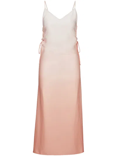 Hugo Boss Kleid Mit Farbverlauf In Nude