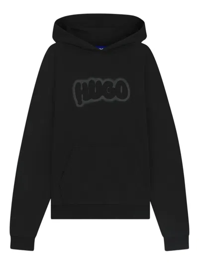 HUGO BOSS GRAFFITI-PRINT HOODIE