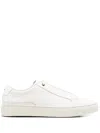 Hugo Boss Grained-leather Lace-up Sneakers