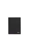 HUGO BOSS GRAINED-LEATHER WALLET