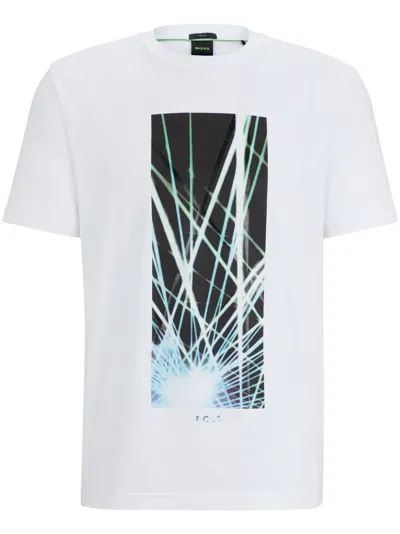 HUGO BOSS GRAPHIC-PRINT T-SHIRT