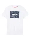 Hugo Boss Graphic-print T-shirt In White