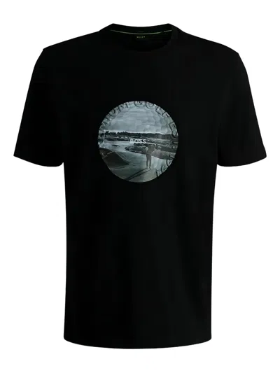 Hugo Boss Graphic T-shirt In Black