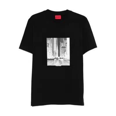 Hugo Boss Graphic T-shirt In Multi