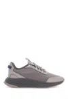 Hugo Boss Gray Ergonomic Breathable Sneakers Ttnm Evo_runn_rsth In Open Grey (grey)