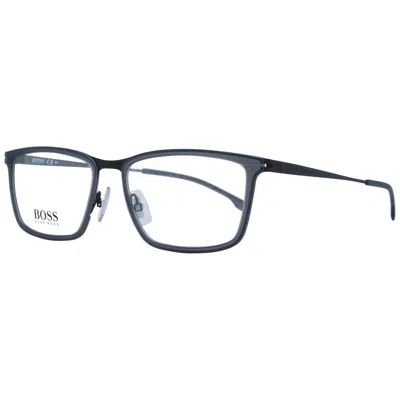 Hugo Boss Gray Men Optical Frames In Grey