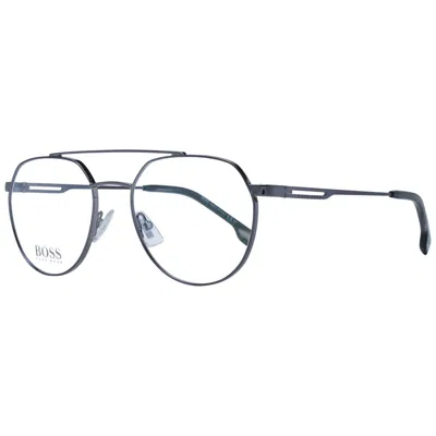 Hugo Boss Gray Men Optical Frames In Grey