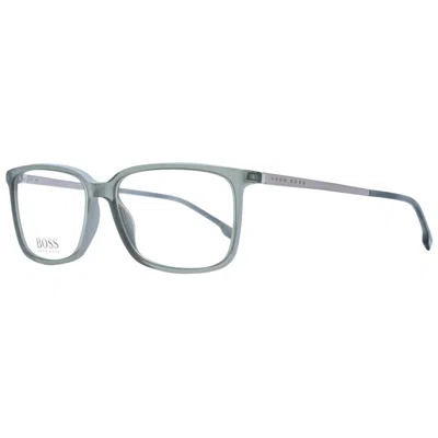 Hugo Boss Gray Men Optical Frames In Grey