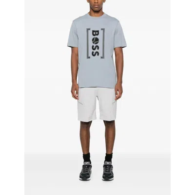 Hugo Boss Gray T Shirts