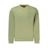 HUGO BOSS GREEN COTTON MEN SWEATER
