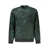 Hugo Boss Green Cotton Men Sweater In Green
