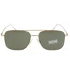 Hugo Boss Green Navigator Men's Sunglasses Boss 1310/s 0aoz/qt 58 In Green