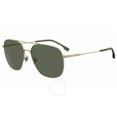 Hugo Boss Green Navigator Men's Sunglasses Boss 1557/o/f/s 0aoz/qt 62