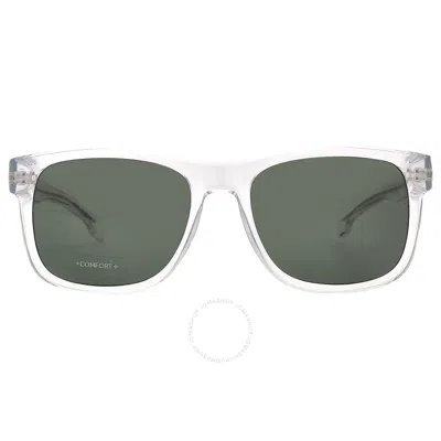 Hugo Boss Green Sport Men's Sunglasses Boss 1568/s 0900/qt 55 In White