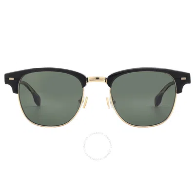 Hugo Boss Green Square Men's Sunglasses Boss 1381/s 02m2/qt 49 In Blue