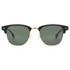 Hugo Boss Green Square Men's Sunglasses Boss 1381/s 02m2/qt 49 In Multi