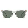 Hugo Boss Green Square Men's Sunglasses Boss 1540/f/sk 0kb7/qt 54 In White