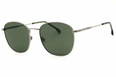 Hugo Boss Green Square Men's Sunglasses Boss 1561/f/sk 06lb/qt/57 In Silver