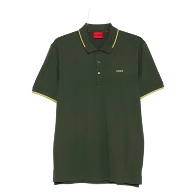 HUGO BOSS GREEN SWEATERS