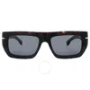 Hugo Boss Grey Browline Men's Sunglasses Boss 1502/s 0wr7/ir 54 In Black / Grey