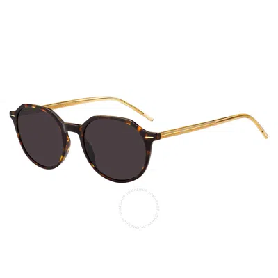 Hugo Boss Grey Oval Ladies Sunglasses Boss 1584/s 0hjv/ir 51
