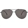 Hugo Boss Grey Pilot Men's Sunglasses Boss 1558/o/f/s 0i46/ir 63 In Black