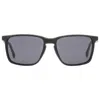 Hugo Boss Grey Rectangular Men's Sunglasses Boss 1556/o/s 0o6w/ir 57 In Blue