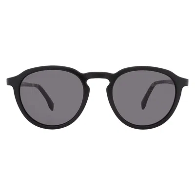 Hugo Boss Grey Round Men's Sunglasses Boss 1491/s 0wr7/ir 51 In Black