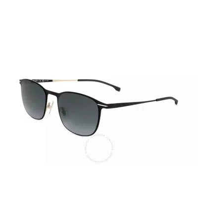 Hugo Boss Grey Shaded Square Men's Sunglasses Boss 1247/s 0i46 54 In Black