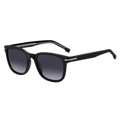 Hugo Boss Grey Shaded Square Men's Sunglasses Boss 1722/g/s 0807/9o 54 In Gray