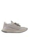 Hugo Boss Ttnm Evo Slon Panelled Sneakers In Grey