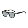 Hugo Boss Grey Square Men's Sunglasses Boss 1505/s 0807/1n 52 In Multi