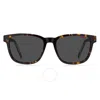 Hugo Boss Grey Square Men's Sunglasses Hg 1243/s 0o63/ir 54 In Red. / Grey