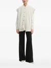 Hugo Boss Grid-pattern Jacket In Neutral