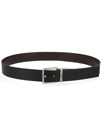Hugo Boss Gynium Belt In Brown