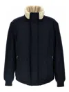 Hugo Boss Navy Blue H-cemmi Jacket In Blue