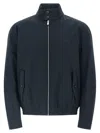 Hugo Boss Long Sleeve Casual Jacket In Blue