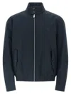 Hugo Boss Long Sleeve Casual Jacket In Blue