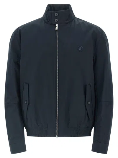 HUGO BOSS H-COINER-253 PUFFER JACKETS BLUE