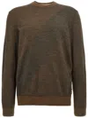 Hugo Boss Brown H Eclaus Sweater In Green