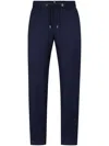 Hugo Boss H-genius-ds-b1 Slim-cut Trousers In Blue