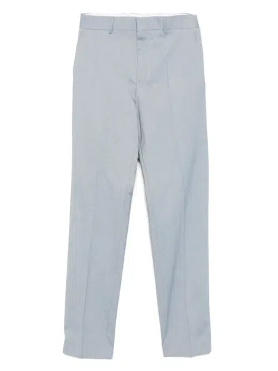 Hugo Boss H-genius Straight-leg Trousers In Blue