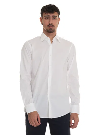 Hugo Boss H-hank-kent Casual Shirt In White