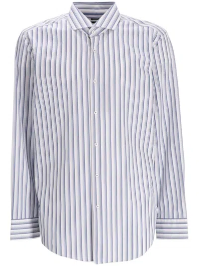 Hugo Boss H-hank Shirt In Blue