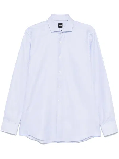 Hugo Boss H-hank Shirt In Blue