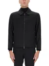 Hugo Boss Boss Black Virgin Wool Jacket In Black